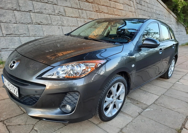 Mazda 3 cena 29900 przebieg: 64400, rok produkcji 2012 z Płock małe 301